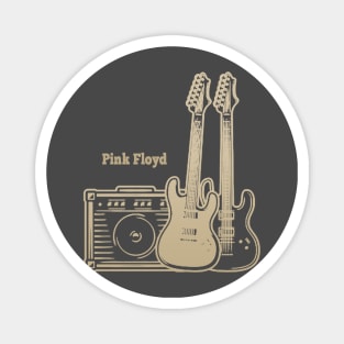 Pink Floyd Play With Guitars Magnet